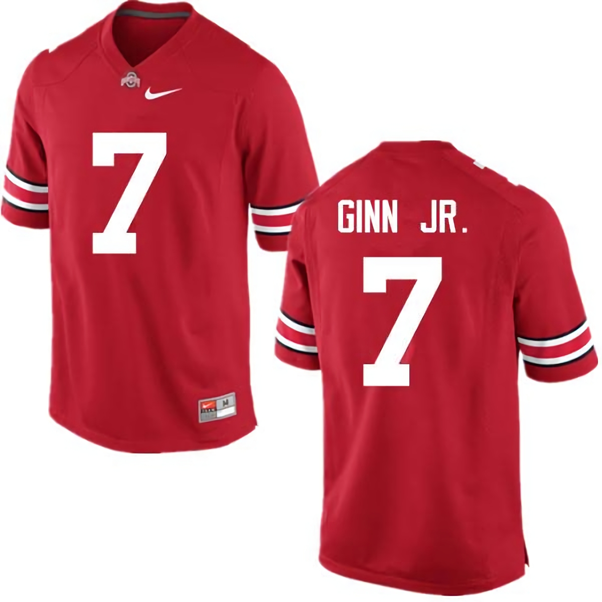 Ted Ginn Jr. Ohio State Buckeyes Men's NCAA #7 Nike Red College Stitched Football Jersey PGS6556CN